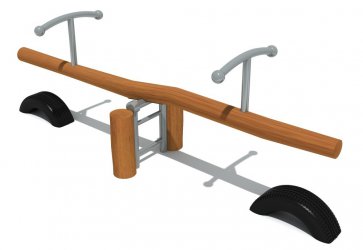  ky开元游乐木质双人儿童跷