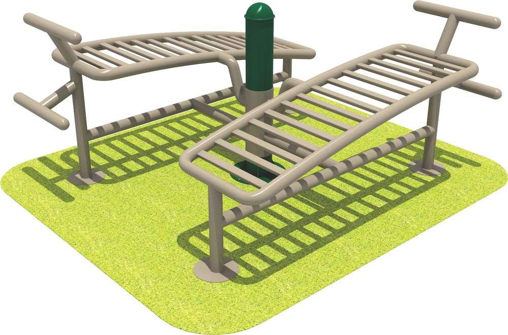 ky开元健身器材 双人腹肌板